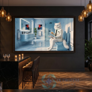 Where Cat Brilliance Happens — Percival, Persian — "The Azure Contemplation"