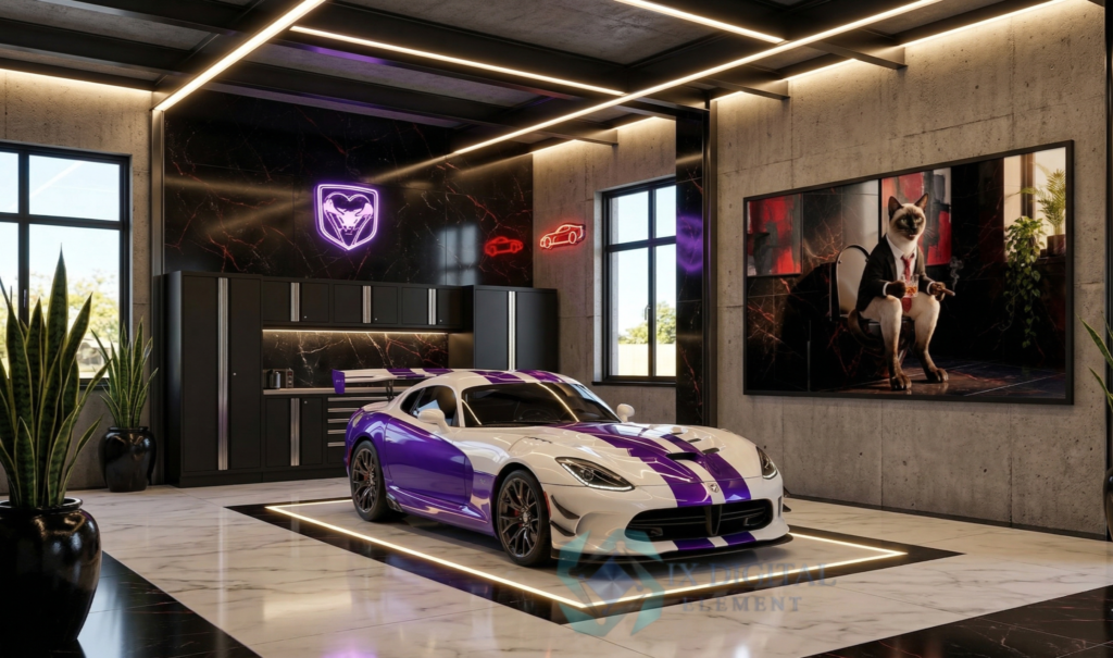 Where Cat Brilliance Happens Sebastian, Siamese "The After Hours Negotiator" anthropomorphic pet luxury fine art print, archival giclée, Ninth Digital Element